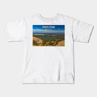 Pikes Peak Colorado Kids T-Shirt